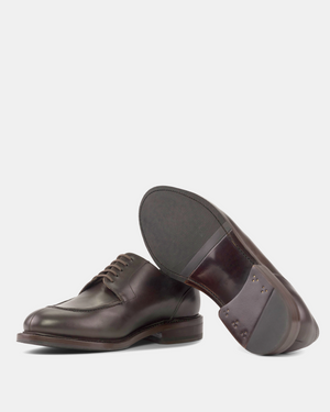Norwegian Brown Split Toe Derby Shoe - 675