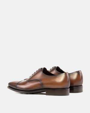 Outlet - Brown Cap Toe Oxford