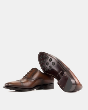 Outlet - Brown Cap Toe Oxford
