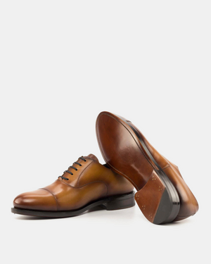 Ricardo Tobacco Calf Cap Toe Oxford