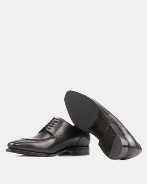 Norwegian Black Split Toe Derby Shoe