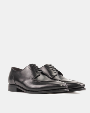 Norwegian Black Split Toe Derby Shoe