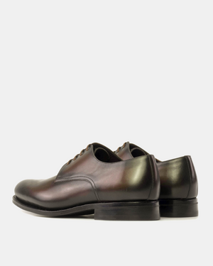 Marco Derby in Dark Brown Calf - 675