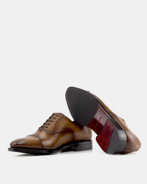 Outlet - Tobacco Cap Toe Oxford