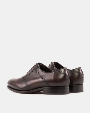 Outlet - Burgundy Saddle Oxford