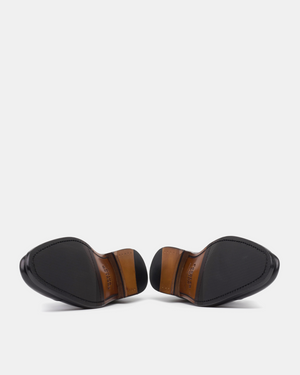 Marco Brown Derby with Half-Rubber Soles - 722