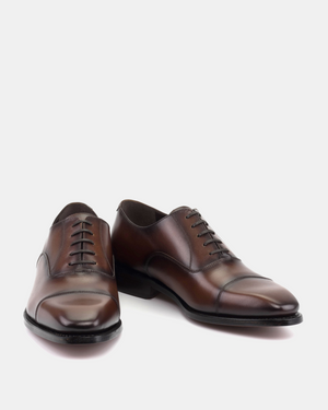 Ashford Brown Cap Toe Oxford - 722