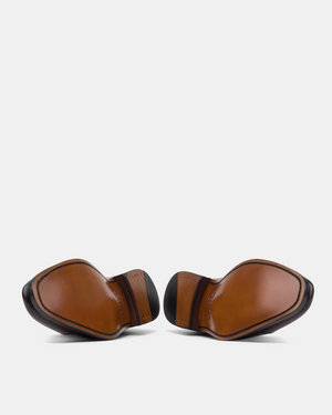 Ashford Brown Cap Toe Oxford - 722