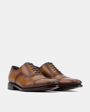 Ashford Tobacco Cap Toe Oxford - 722
