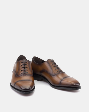 Ashford Cognac Cap Toe Oxford - 722
