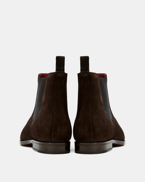 Brown Suede Chelsea Boot
