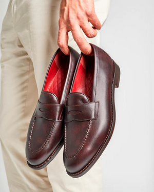Museum Oxblood Penny Loafer