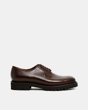 Dark Brown Derby Shoe