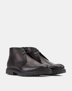 Dark Brown Chukka Commando - 675