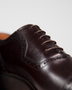Brown Brogue Lightweight Dress Shoe