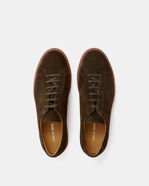 Green Olive Suede Sneaker