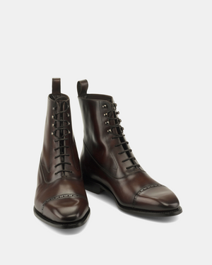 Guillaume Brown Calf Balmoral Boot - 722