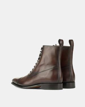 Guillaume Brown Calf Balmoral Boot - 722