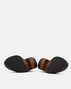 Ashford Tobacco Cap Toe Oxford with Half-Rubber Soles - 722