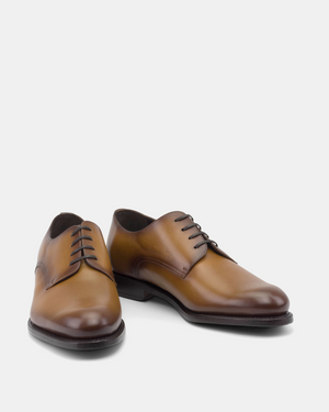 Marco Derby in Tobacco Calf - 675