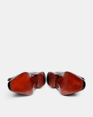 Museum Oxblood Balmoral Brogue Boot