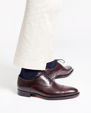 Museum Oxblood Cap Toe Oxford Dress Shoe