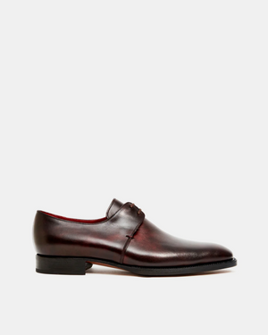 Museum Oxblood Leather Derby Dress Shoe