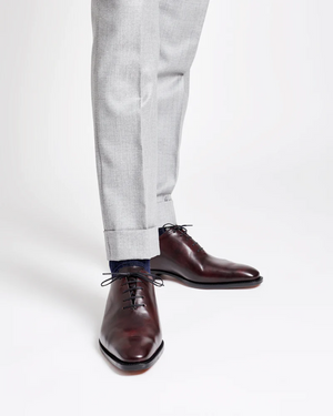 Museum Oxblood Wholecut Oxford Dress Shoe