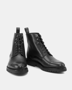 Preston Black Jumper Boot Commando - 675