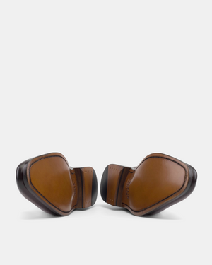 Smith Brown Calf Penny Loafer - 722