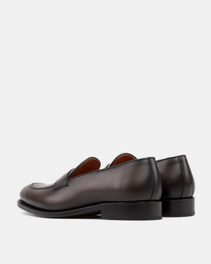 Smith Dark Brown Penny Loafer - 675