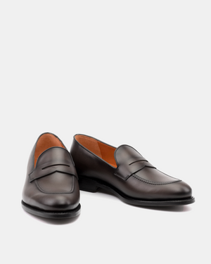 Smith Dark Brown Penny Loafer - 675