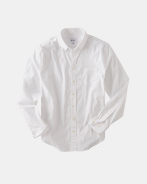 Stretch White Oxford Shirt
