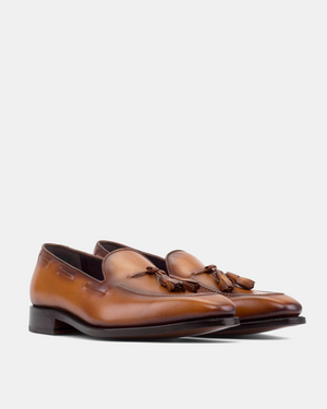Thomas Cognac Loafer - 722