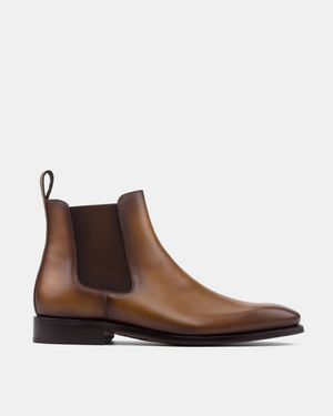 Outlet - Tobacco Chelsea Boot Half-Rubber Soles