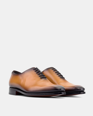 Vincent Mustard Wholecut with Half-Rubber Soles - 722