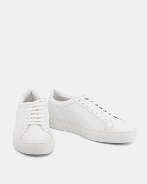 White Low Kick Dress Sneaker