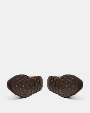 Brown Lightweight Monk Strap Shoe