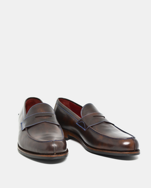 Museum Brown Penny Loafer