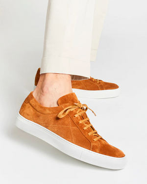 Uno - Cognac Suede - Ivory