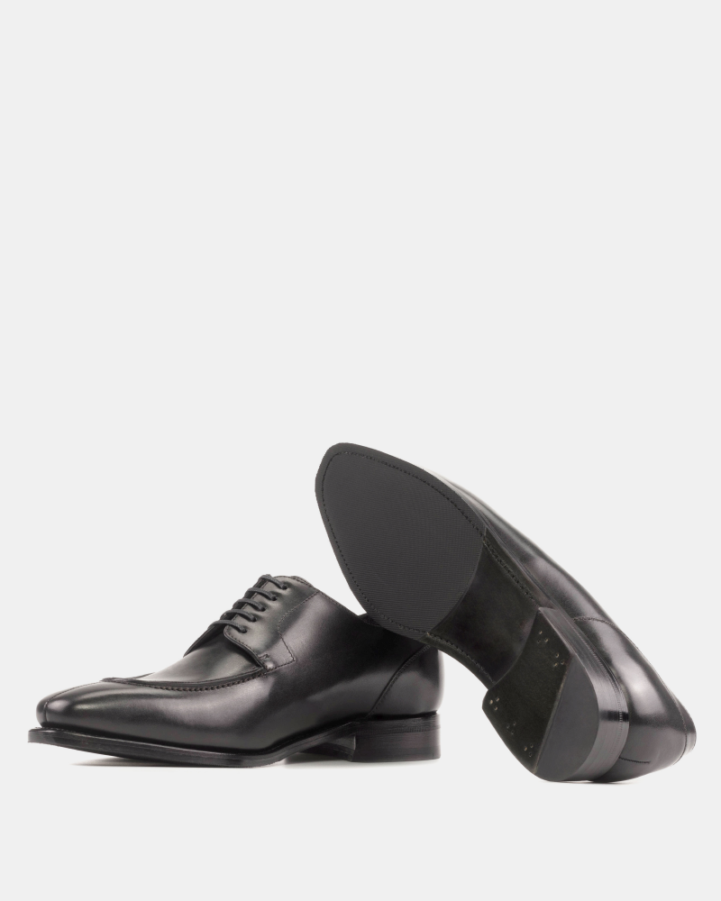 Norwegian Black Split Toe Derby Shoe