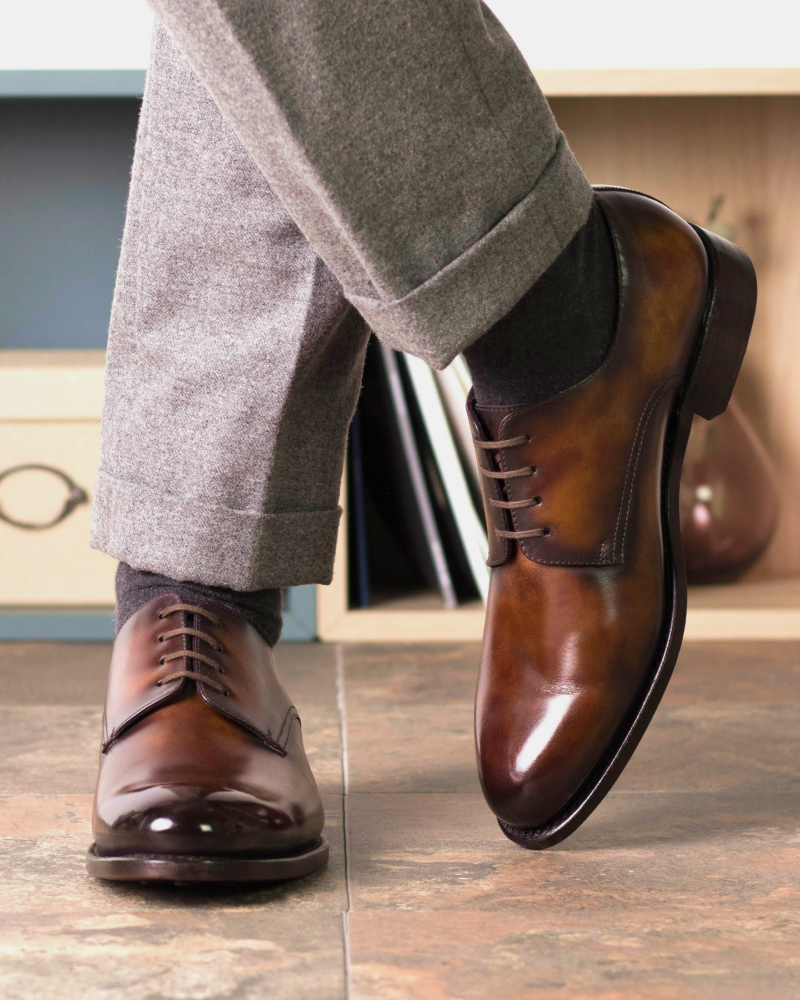 Marco Derby in Fire Patina