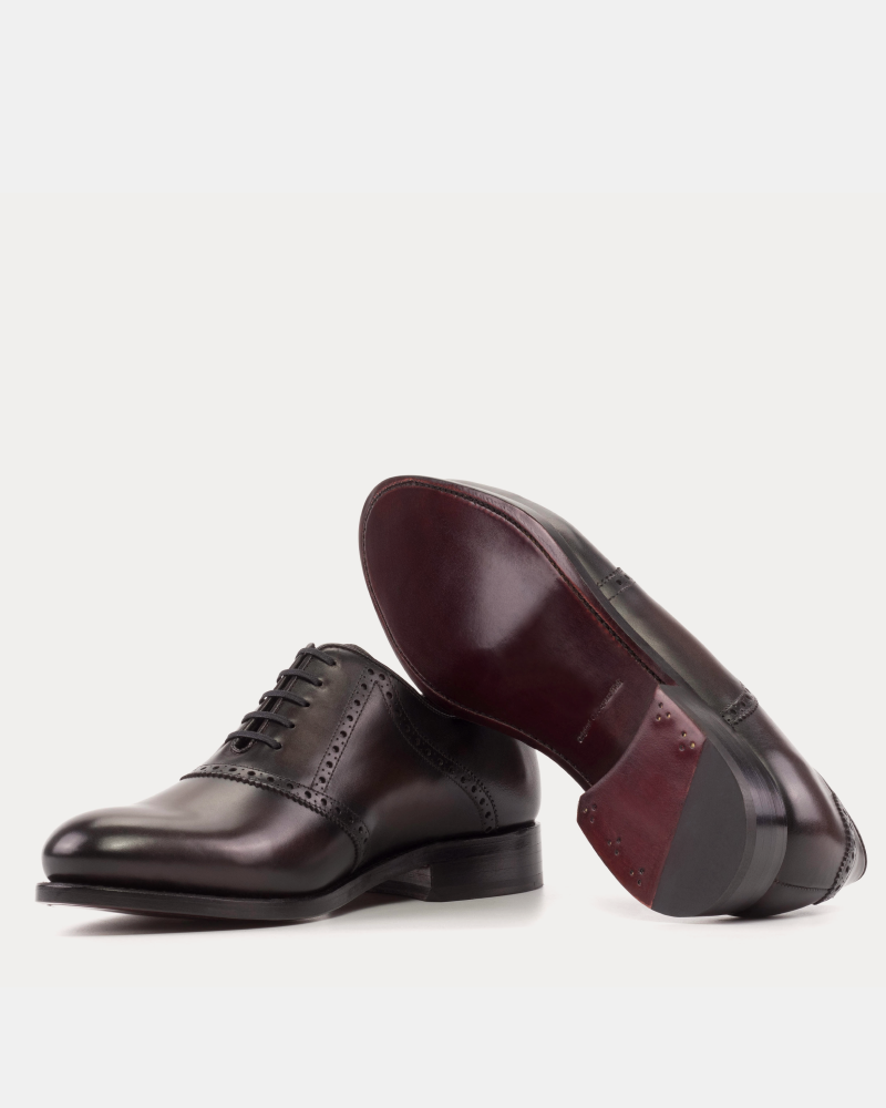 Martin Burgundy Saddle Oxford