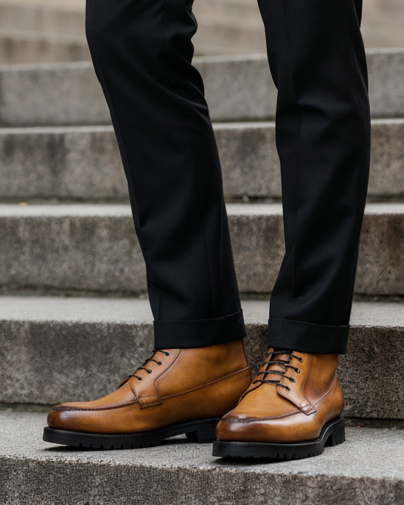 Moc Boot Cognac Calf - 722