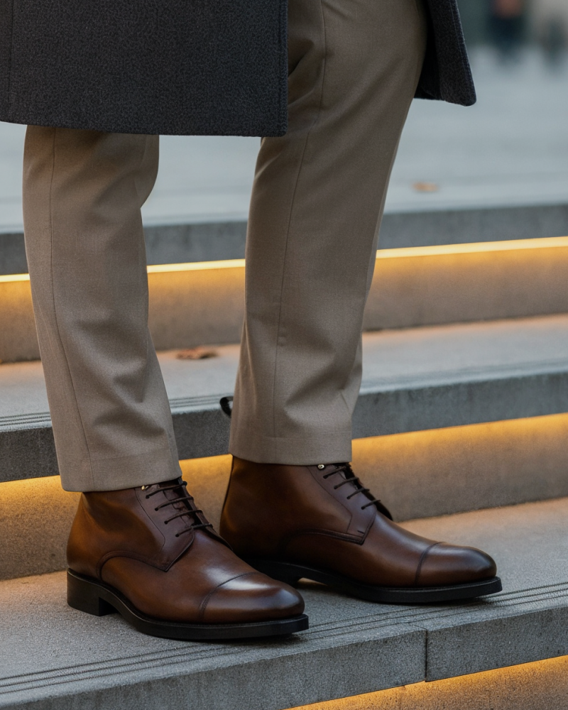 Preston Brown Jumper Boot - 675