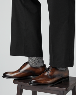 Marco Derby in Fire Patina with Half-Rubber Soles - 675