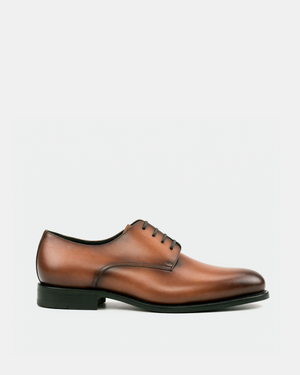 Marco Derby in Tobacco Calf - 675