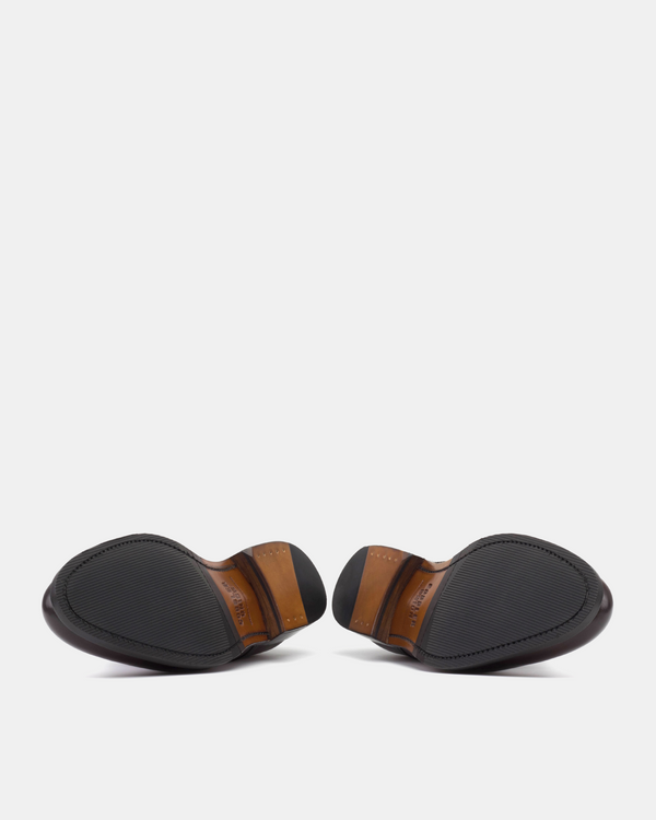 Bennett Tobacco with Half-Rubber Soles - 675