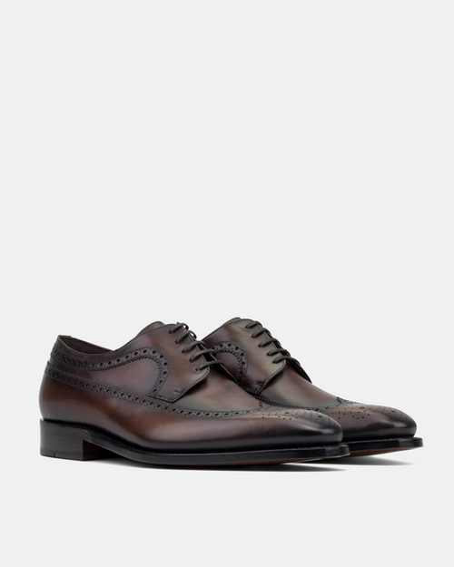 Alex Brown Wingtip Derby Shoe - 722