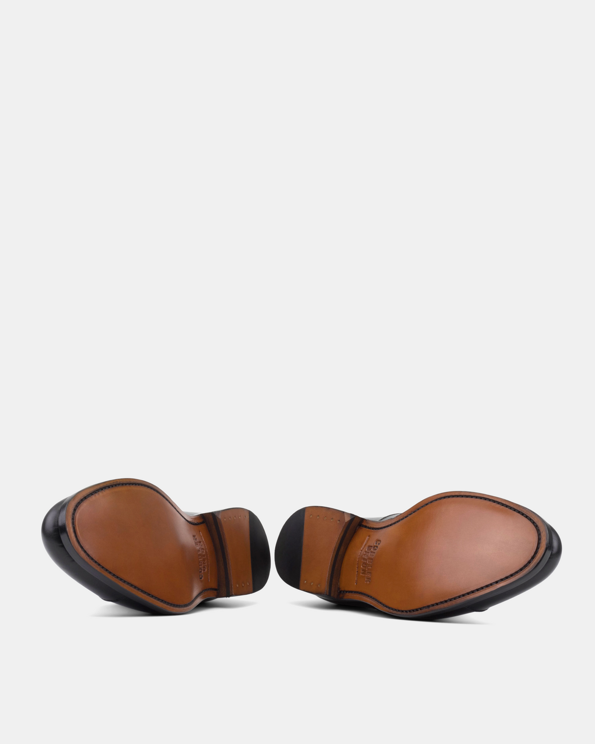 Ashford Black Cap Toe Oxford - 675